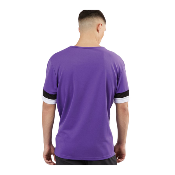 Puma Fußball teamRISE Trikot Herren lila schwarz weiß – Bild 10