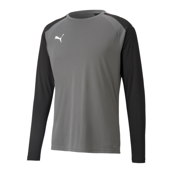 Puma teamPACER Torwarttrikot Langarm Herren - grau/schwarz – Bild 1