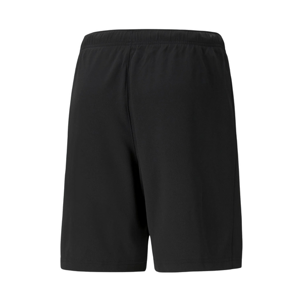 Puma Fußball teamRISE Shorts Herren schwarz weiß – Bild 2