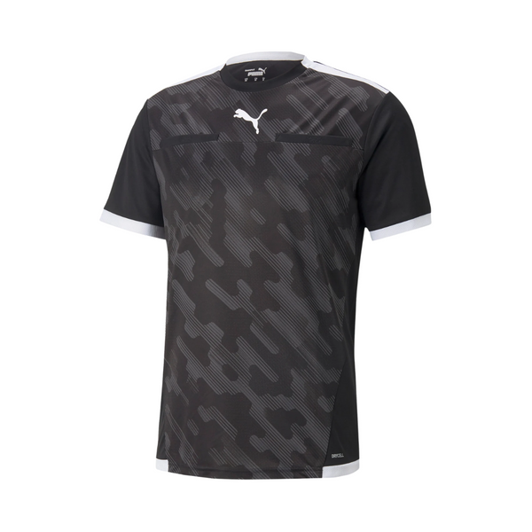 Puma teamLIGA Schiedsrichter Trikot Herren schwarz weiß – Bild 1