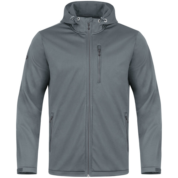 JAKO Softshelljacke Premium - steingrau – Bild 3