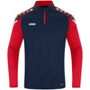JAKO Ziptop Performance - marine/rot – Bild 6