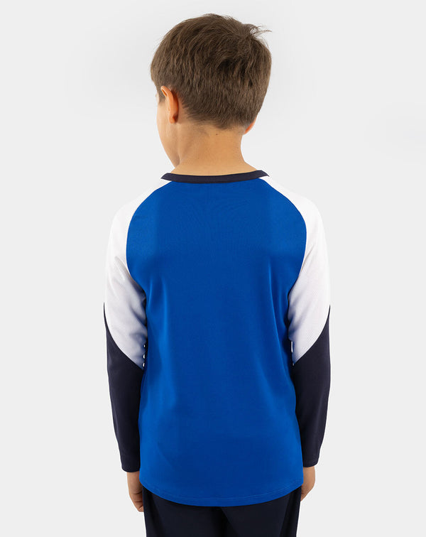 JAKO Longsleeve Dynamic - royal/weiß/marine – Bild 3