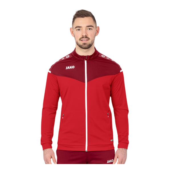 JAKO Polyesterjacke Champ 2.0 - rot/weinrot – Bild 9