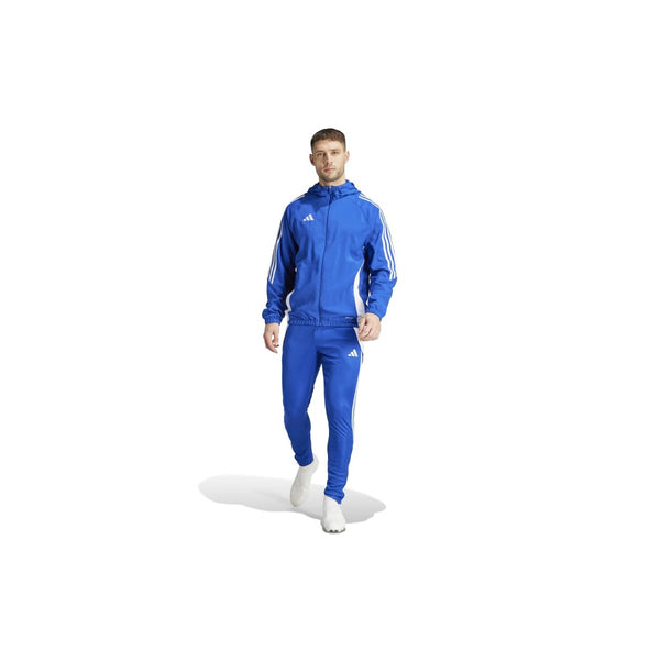 Adidas Tiro 24 Windbreaker Jacke Herren - blau/weiß – Bild 4