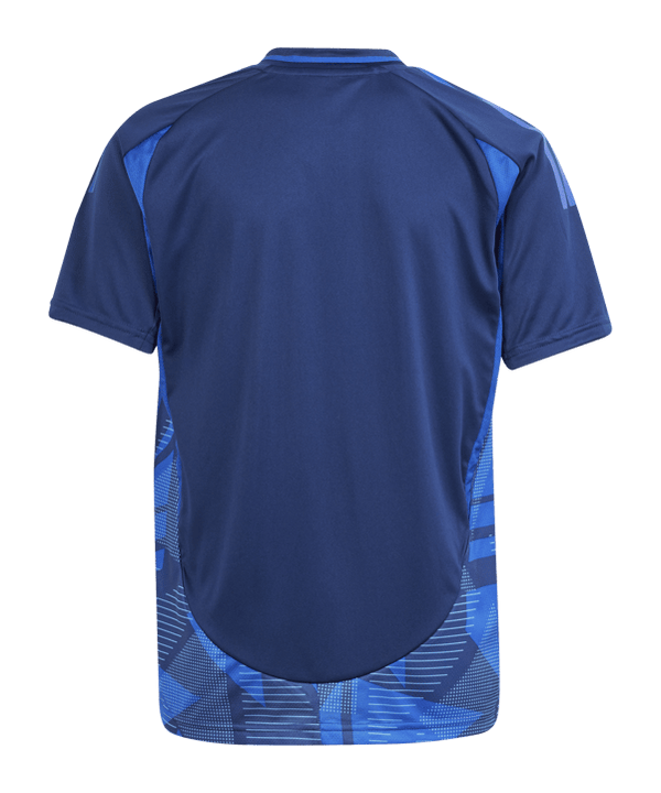 Adidas Tiro 24 Competition Spielertrikot Kinder blau dunkelblau – Bild 2