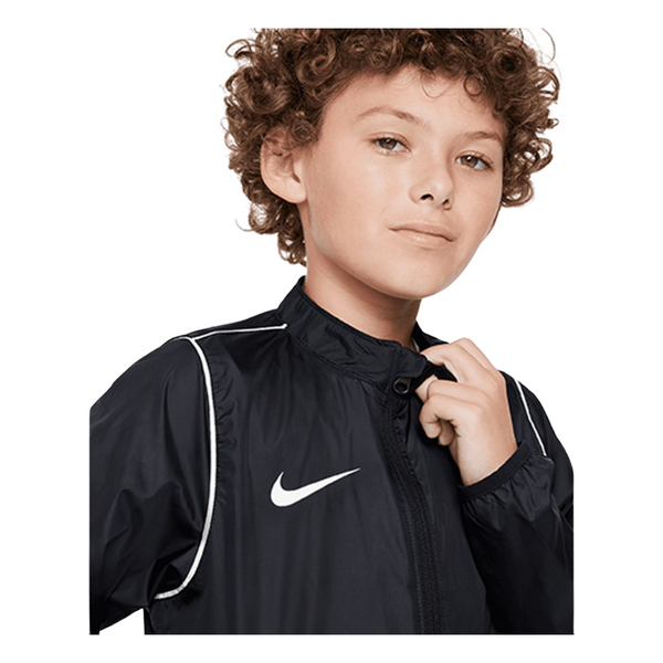 Nike Park 20 Regenjacke Kinder schwarz weiß – Bild 4