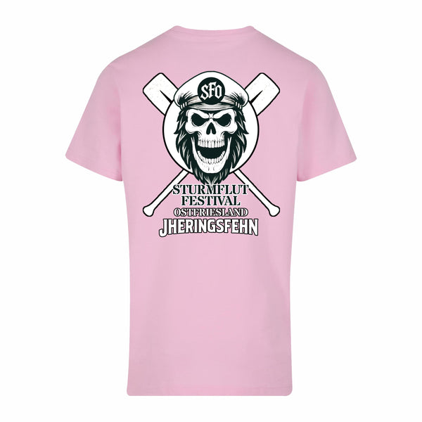 Sturmflut – Offizielles Line-Up T-Shirt Softpink(Unisex)