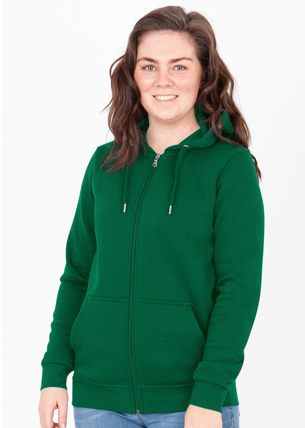 JAKO Kapuzenjacke Organic - grün – Bild 2