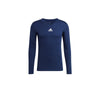 Adidas Team Base Shirt Longsleeve Herren - navy L – Bild 1