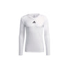 Adidas Team Base Shirt Longsleeve Herren - weiß XL – Bild 7