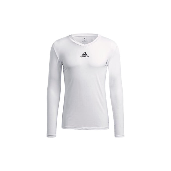 Adidas Team Base Shirt Longsleeve Herren - weiß XL – Bild 1