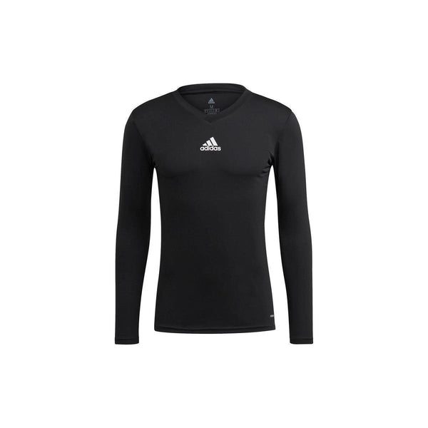 Adidas Team Base Shirt Longsleeve Herren - schwarz L – Bild 1