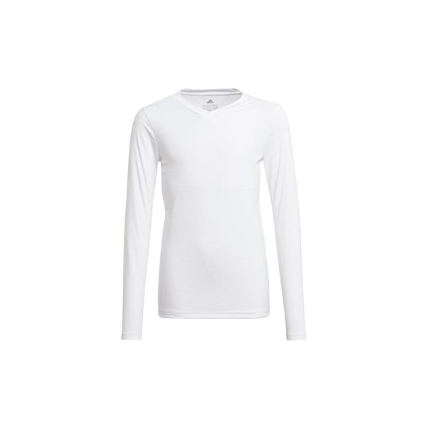 Adidas Team Base Shirt Longsleeve Kinder - weiß – Bild 1