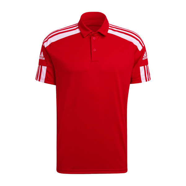 Adidas Squadra 21 Poloshirt Herren - rot/weiß – Bild 7