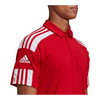 Adidas Squadra 21 Poloshirt Herren - rot/weiß – Bild 10
