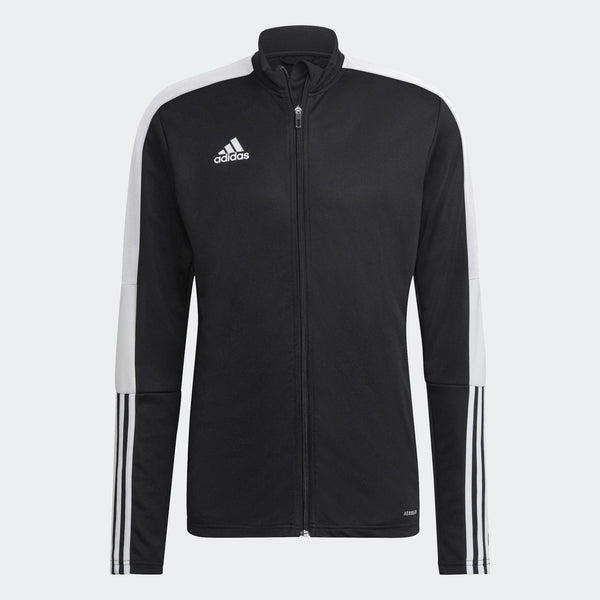 Adidas Tiro Essentials Jacke - schwarz weiß – Bild 1