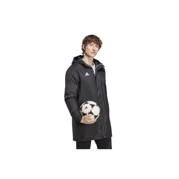 Adidas Entrada 22 Stadium Jacke Herren schwarz – Bild 4