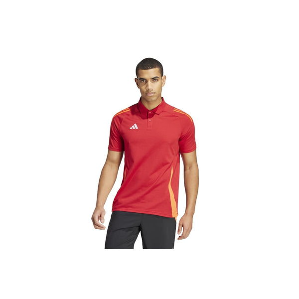 Adidas Tiro 24 Competition Poloshirt Herren rot orange – Bild 7