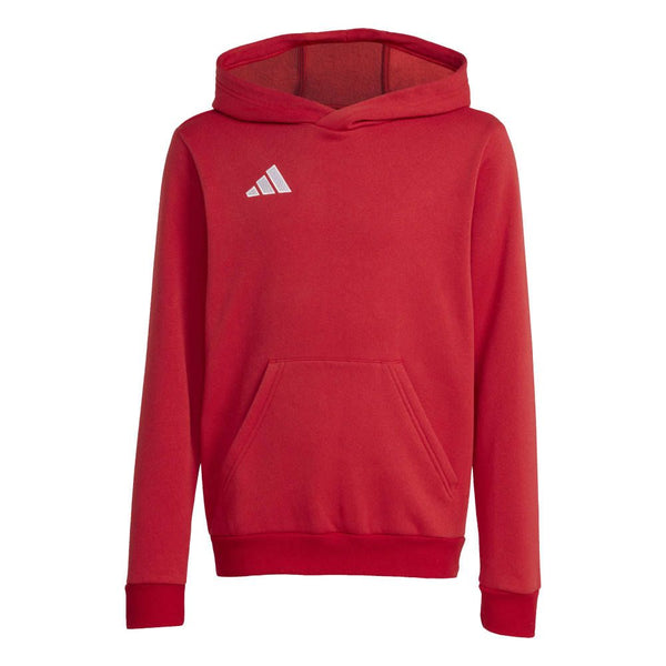 Adidas Entrada 26 - Hoodie - rot/weiß – Bild 10
