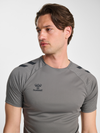 Hummel hmlPRO Training Jersey S/S - Stahlgrau