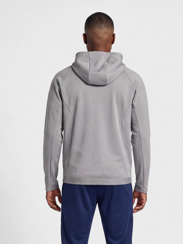 Hummel hmlCIMA 2.0 Zip Hoodie - Hellgrau
