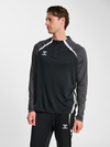 Hummel hmlLEAD 2.0 Half Zip - Schwarz / Asphalt