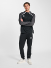 Hummel hmlLEAD 2.0 Half Zip - Schwarz / Asphalt