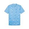 Puma teamGLORY Trikot Herren hellblau weiß – Bild 1
