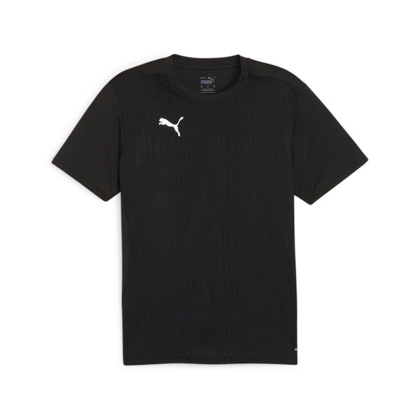 Puma teamFINAL Trainingstrikot Herren schwarz silber – Bild 1