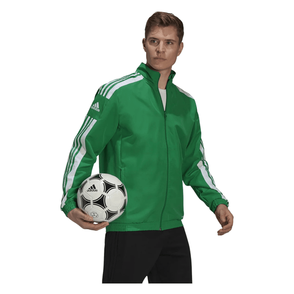 Adidas Squadra 21 Präsentationsjacke Herren - grün - Teamdealer