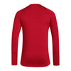 adidas Techfit COLD.RDY Longsleeve Rot – Kickers Jugend (Rückansicht)