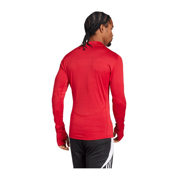 adidas Techfit COLD.RDY Longsleeve Rot – Kickers Jugend (Detail 3)