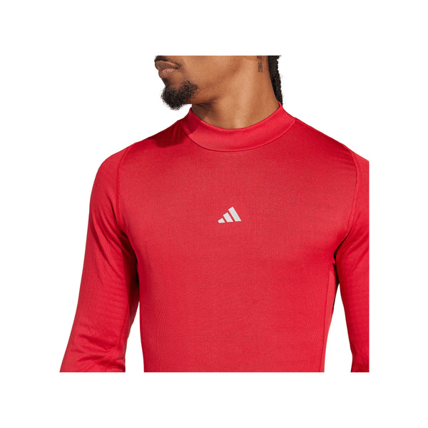 adidas Techfit COLD.RDY Longsleeve Rot – Kickers Jugend (Detail 1)