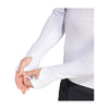 adidas Techfit COLD.RDY Longsleeve Weiß – Kickers Jugend (Detail 4)