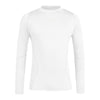adidas Techfit COLD.RDY Longsleeve Weiß – Kickers Jugend (Vorderansicht)