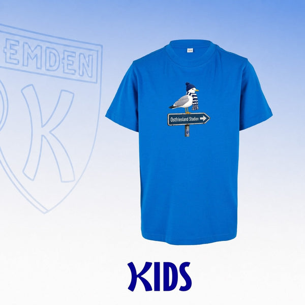 BSV Kicker Emden Kinder T-Shirt Stadion - Teamdealer