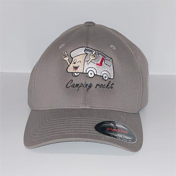 „Camping rockt!“ Flexcap - Teamdealer