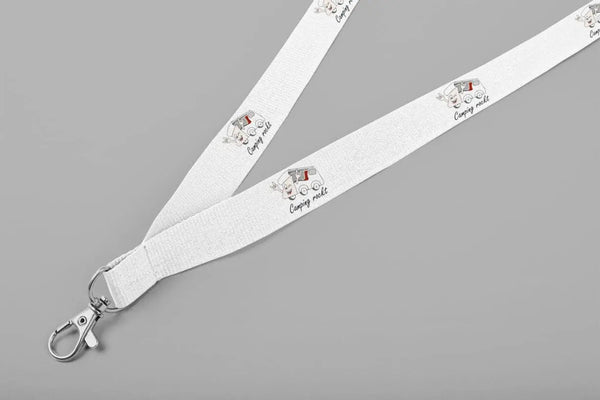 „Camping rockt!“ Schlüsselband - Teamdealer