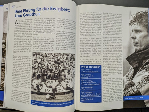 Das offizielle Buch vom BSV Kickers Emden - Teamdealer