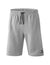 Erima Essential Sweatshorts - hellgrau melange/schwarz - Teamdealer