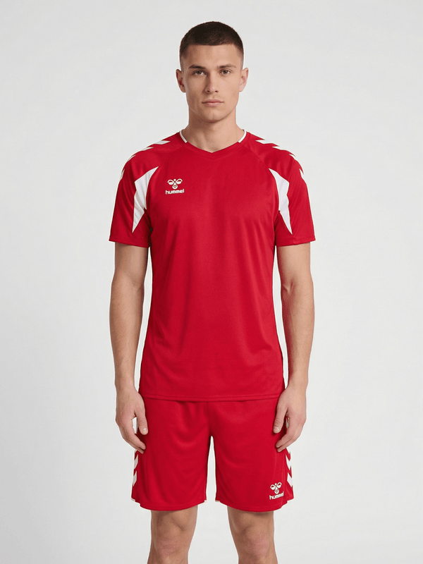 Hummel hmlCORE 2.0 Jersey S/S - Rot / Weiß - Teamdealer
