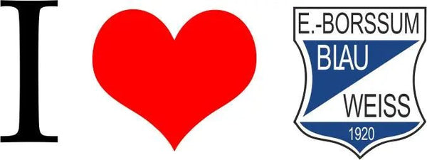 „I LOVE Borssum“ Tasse - Teamdealer