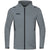 JAKO Kapuzenjacke Challenge - steingrau/schwarz - Teamdealer