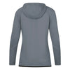 JAKO Kapuzenjacke Challenge - steingrau/schwarz - Teamdealer