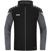 JAKO Kapuzenjacke Performance - schwarz/anthra light - Teamdealer