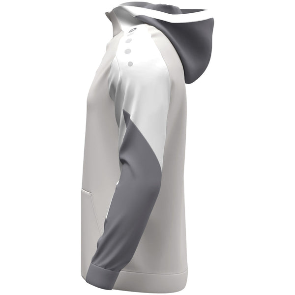 JAKO Zip Hoodie Dynamic - hellgrau/weiß/grau - Teamdealer