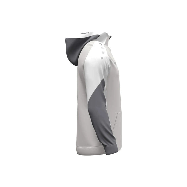 JAKO Zip Hoodie Dynamic - hellgrau/weiß/grau - Teamdealer
