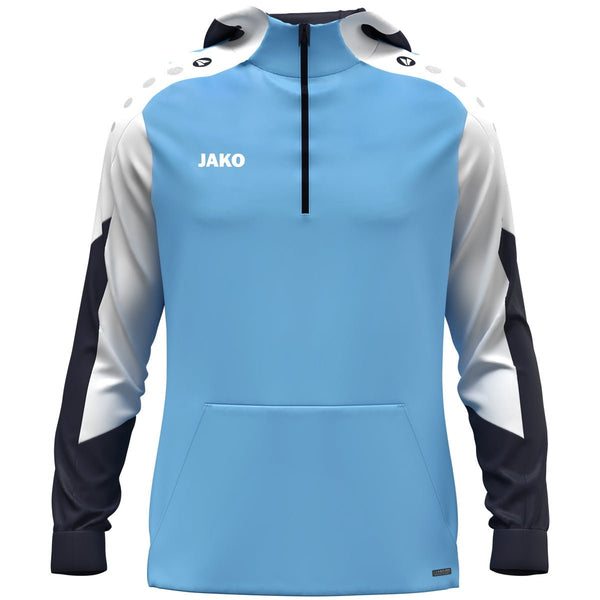 JAKO Zip Hoodie Dynamic - skyblue/weiß/marine - Teamdealer