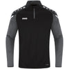 JAKO Ziptop Performance - schwarz/anthra light - Teamdealer